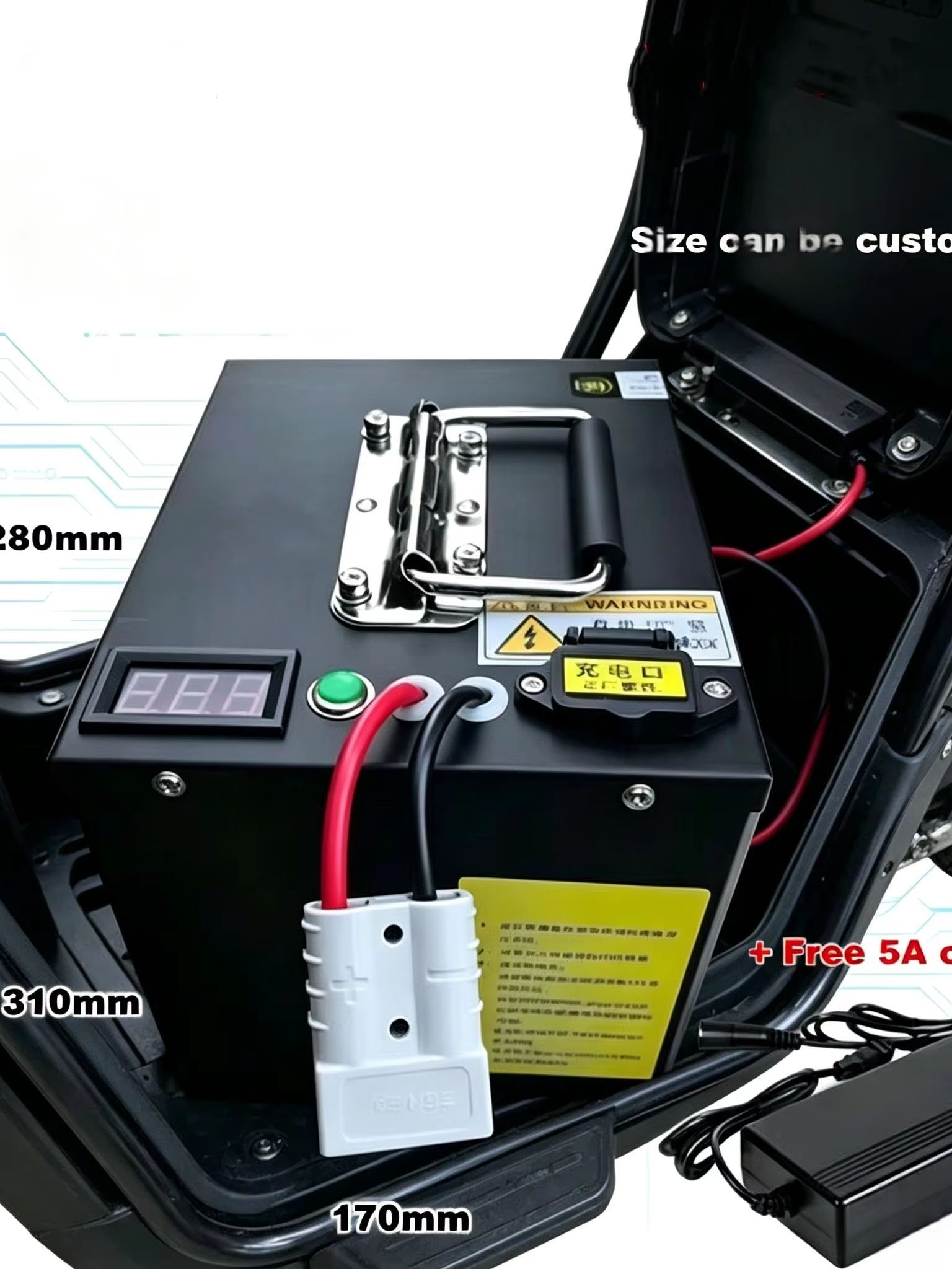 72V Lifepo4 Lithium Battery Pa - Lifepo4 72V 100Ah Battery Pack Ev recension och pris