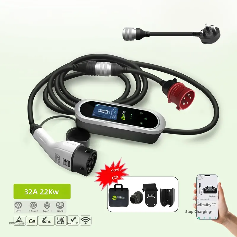 22kW 3 Phase EV Charger 32A Po - Ev Charger Type 2 22Kw 32A 3 Phase recension och pris
