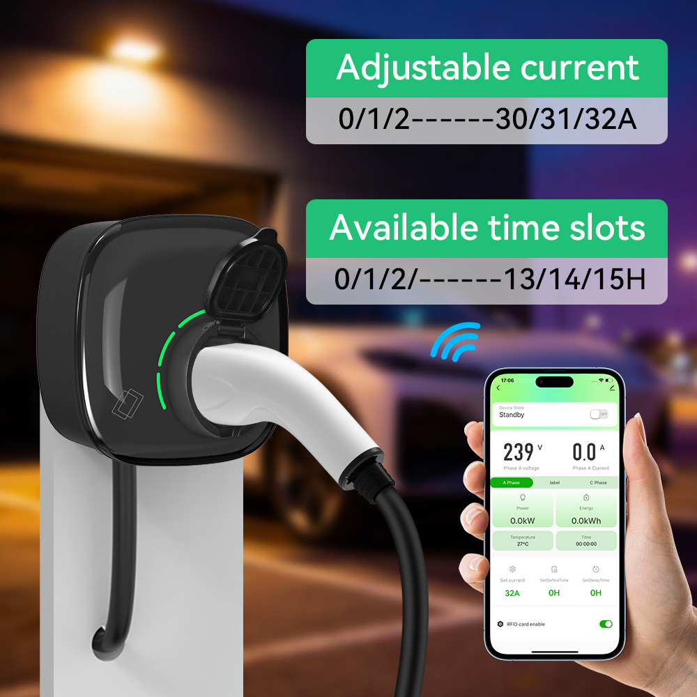 IPENGEN 22KW Type2 EV Charger  - Ev Charger Type 2 22Kw 32A 3 Phase recension och pris