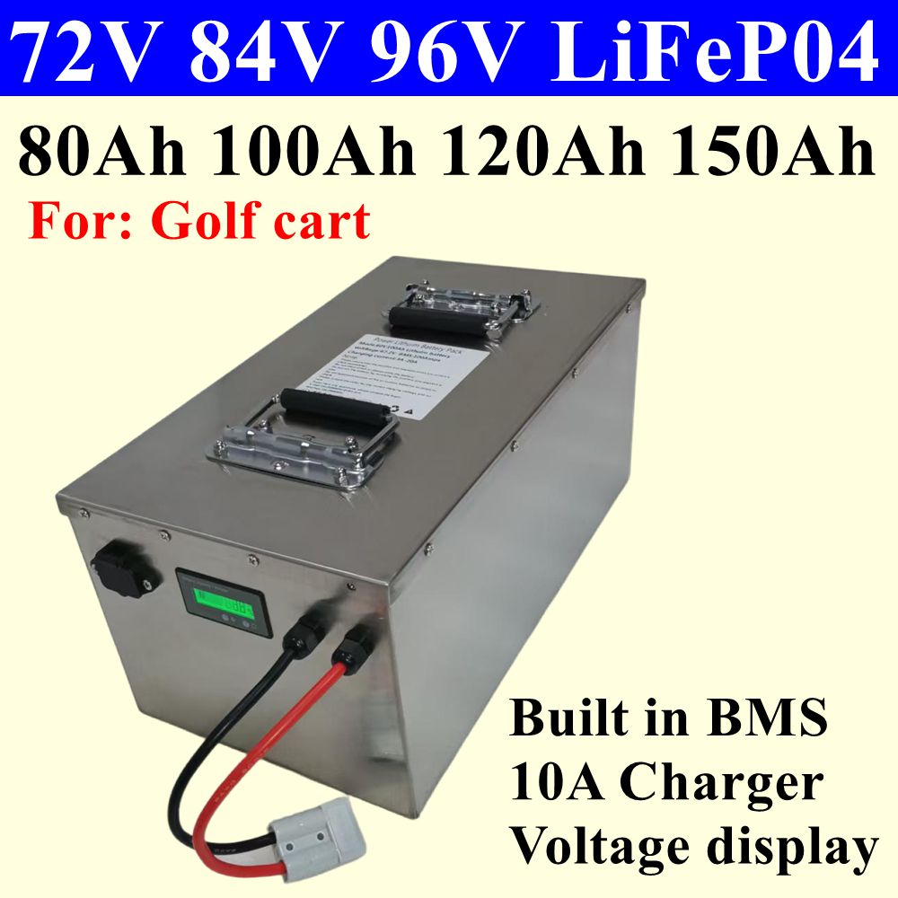 24S 72V 84V 96V 80AH 100AH 150 - Lifepo4 72V 100Ah Battery Pack Ev recension och pris