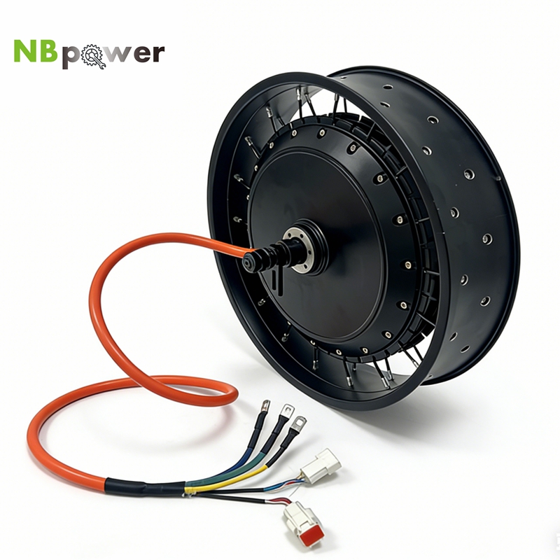 NBpower/QS 273 40H 48-96v rate - Qs Motor 273 8000W Hub Motor recension och pris