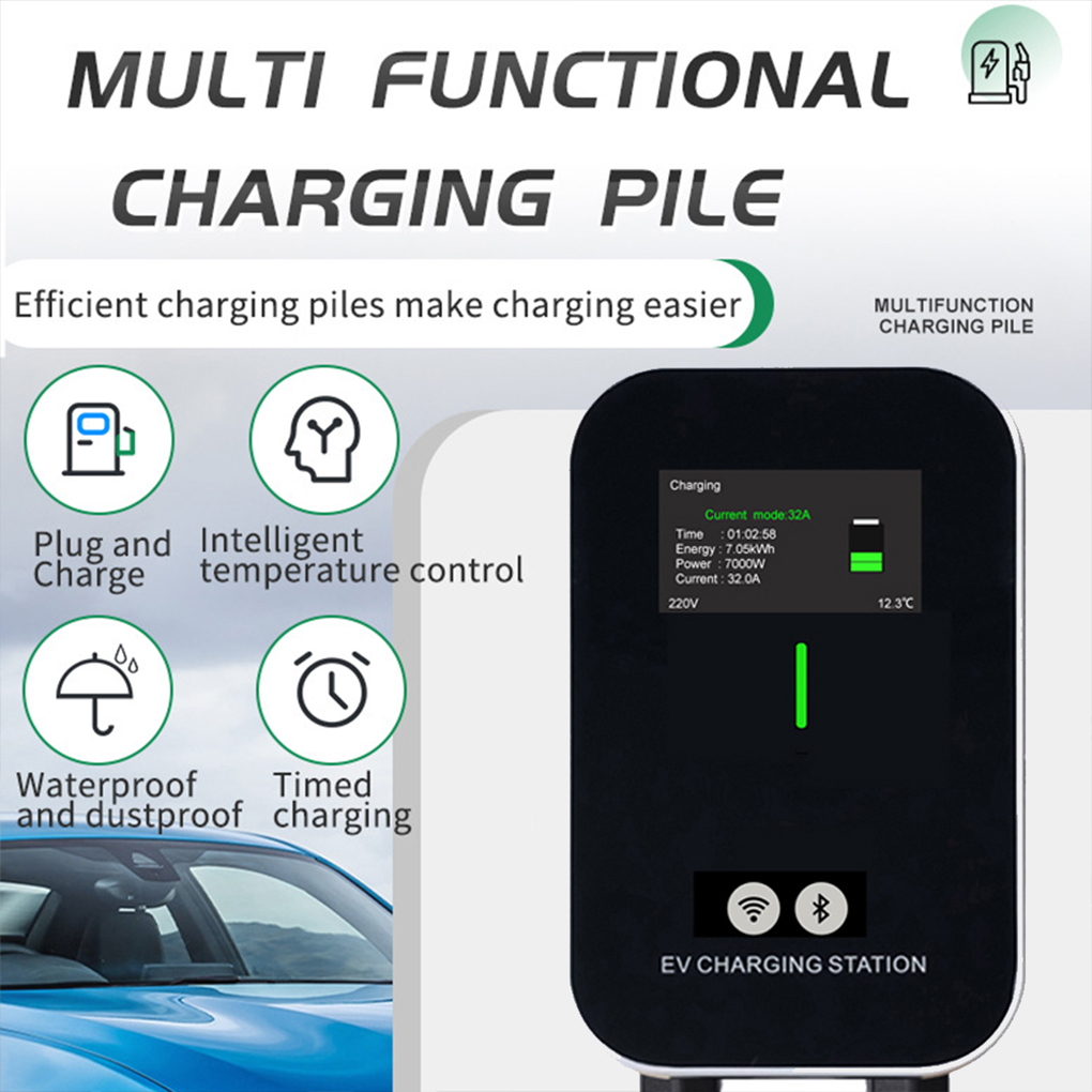 TYPE-2 Wallbox EV Charger 7KW  - Ev Charger Type 2 22Kw 32A 3 Phase recension och pris