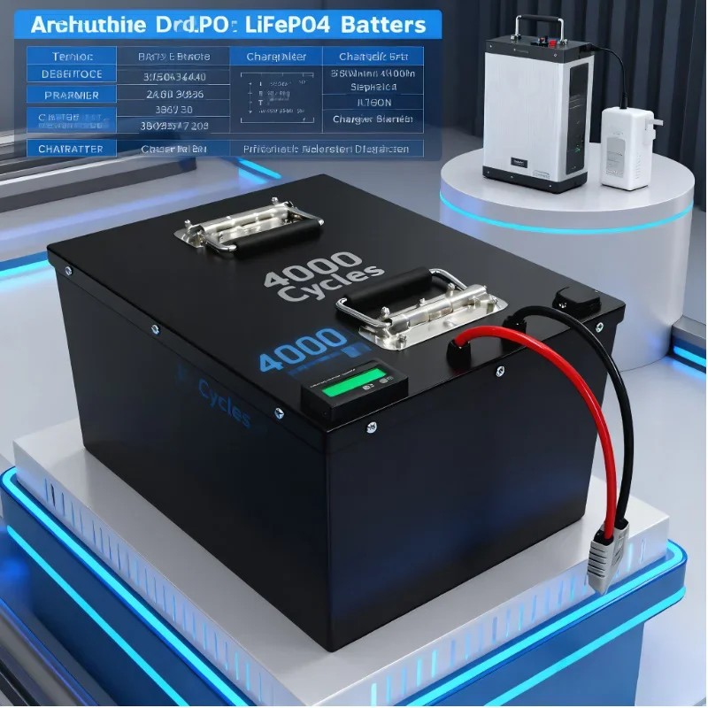 LIFEPO4 Battery Pack with BMS  - Lifepo4 72V 100Ah Battery Pack Ev recension och pris