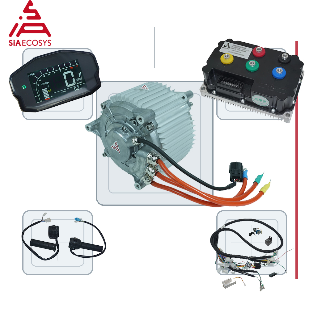 SiAECOSYS SIASZD142A-67 Mid Dr - Mid Drive Motor Kit 72V 5000W recension och pris